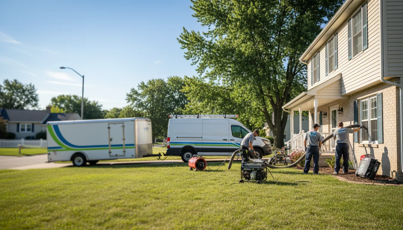 Flooded Basement Restoration And Cleanup With Repair in Detroit Lakes, MN near me